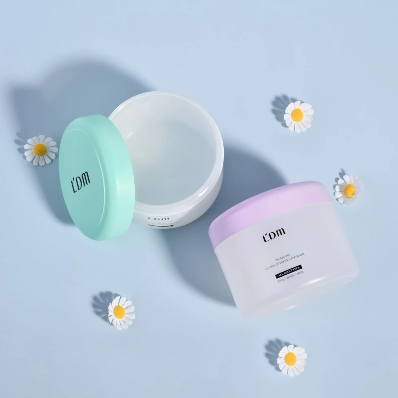 Round Acrylic Cosmetic Empty Cream Jar Round Acrylic Cosmetic Empty Cream Jar